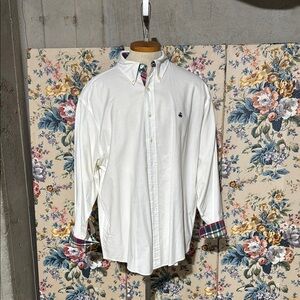 Brooks Brothers casual dress shirt with logo size XL